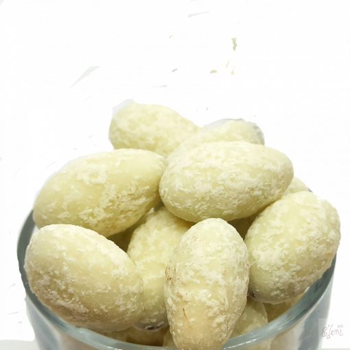 Mandula drazsé kókuszos fehércsokoládéban (10g)