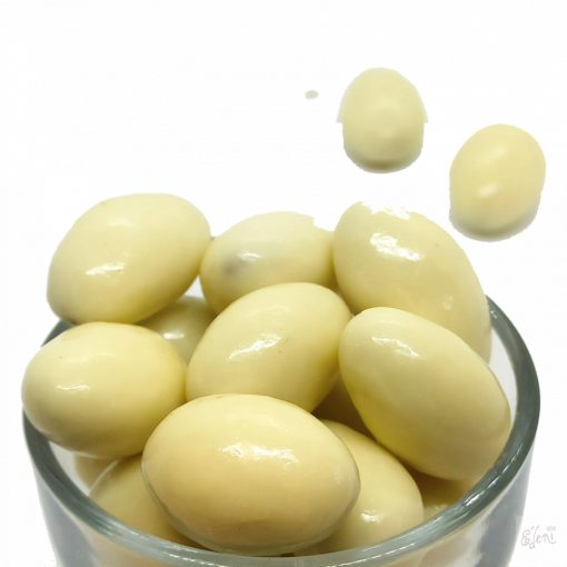 Mandula drazsé fehércsokoládéban (10g)