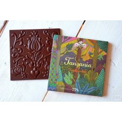   Rózsavölgyi 75% Tanzánia Tujikomboe étcsokoládé bean -to-bar 70g