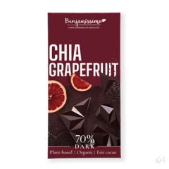   Benjamissimo étcsokoládé chia maggal és grapefruittal 70g