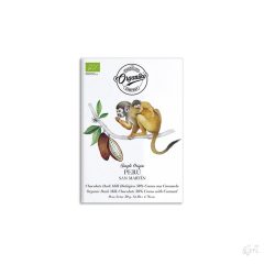 CHOCOLATE BIO ORIGIN PERU - KARAMELL 38% 