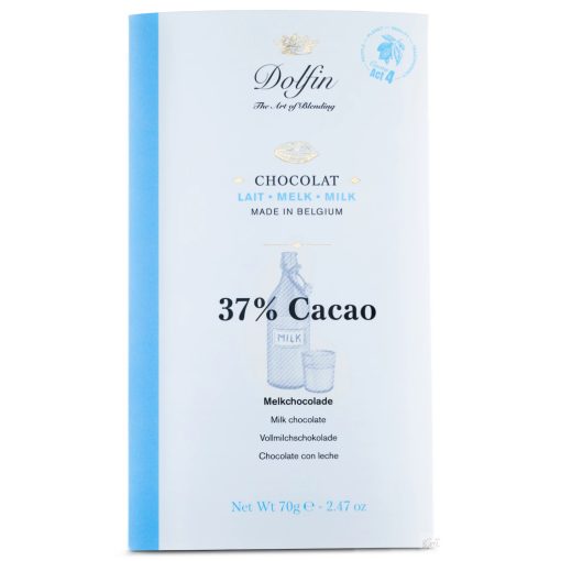 Dolfin tejcsokoládé 37% 70g