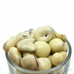 Áfonya drazsé fehércsokoládéban (10g)