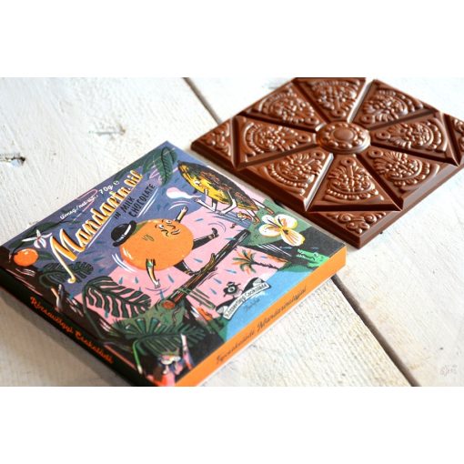Rózsavölgyi 40% mandarinos tejcsokoládé 70g