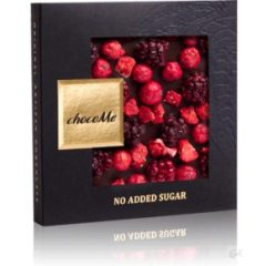   ChocoMe cukormentes étcsokoládé (ribizli, szeder, eper) 50g - NS102