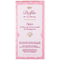   Dolfin étcsokoládé fügével és Madagaszkári vaníliasóval 30g