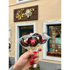 Édeni mintás ét/tej nyalóka