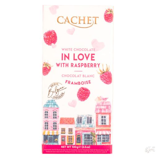 Cachet fehércsokoládé málnás 100 g