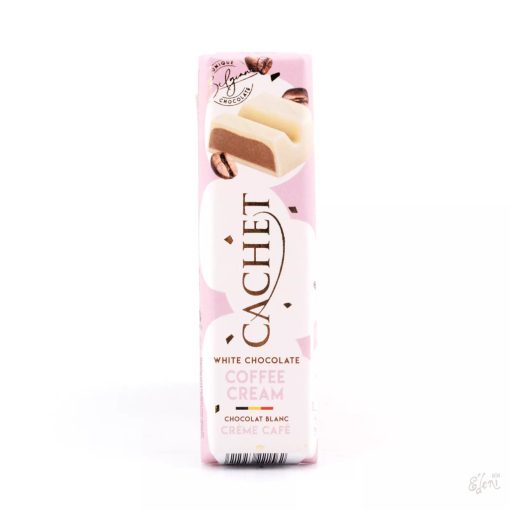 Cachet fehércsokoládé kávékrémes 45g 