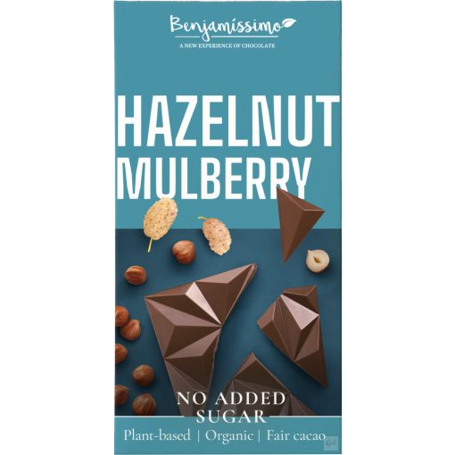 Benjamissimo cukormentes bio vegán mogyorós fehérepres 60g
