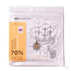 Harrer 70% Belize Toledo étcsokoládé bean-to-bar 50g