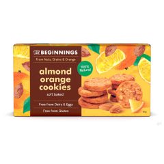 The Beginnings mandulás narancsos keksz