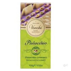   Venchi pörkölt pisztáciás, pisztácia pasztás és sós fehércsokoládé 95g
