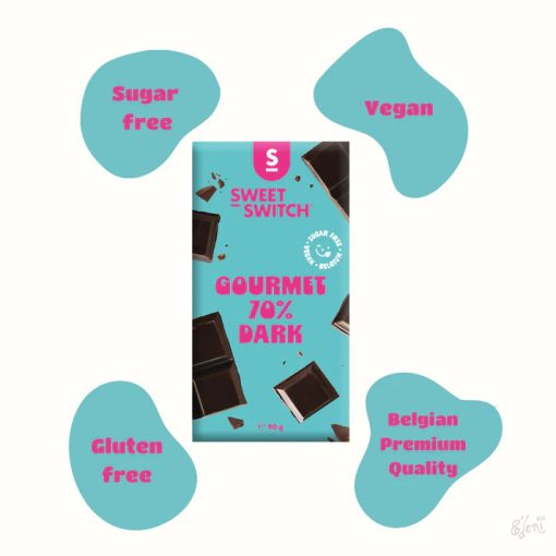 Sweet Switch cukormentes vegán 70% étcsokoládé