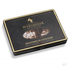 Chevaliers Fémdobozos bonbon válogatás 300g (fekete)