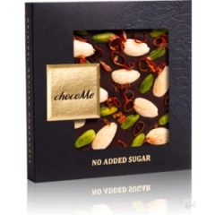   ChocoMe cukormentes étcsokoládé (chili, mandula, pisztácia) 50g - NS104
