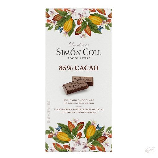 Simon Coll 85% étcsokoládé 85g