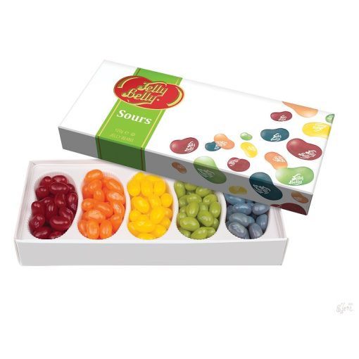 Jelly Belly ajándékdoboz savanyú gyümölcs válogatás 125g