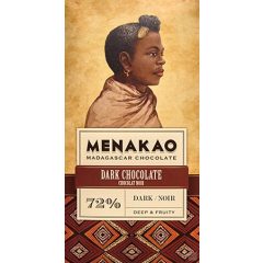 Menakao madagaszkári 72% étcsokoládé 75g 