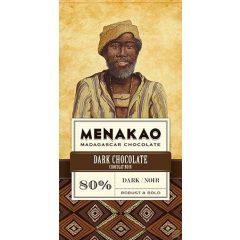 Menakao madagaszkári 80% étcsokoládé 75g