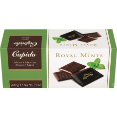 Cupido Mentolos étcsokoládés lapok 200g