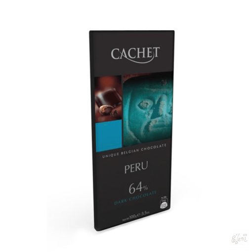 Cachet 64% Peru étcsokoládé 100g