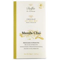 Dolfin tejcsokoládé Chai masala 70g