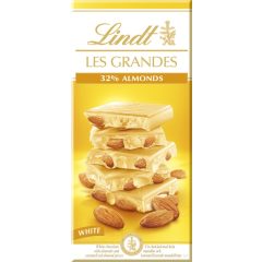   Lindt 'Les Grandes' fehércsokoládé mandulás 150g